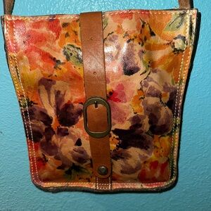 Patricia Nash Multicolor Floral Crossbody Bag